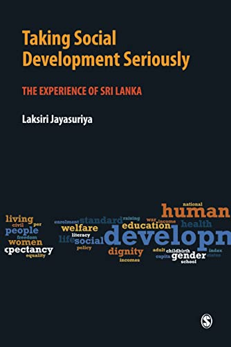 9788132104650: Taking Social Development Seriously: The Experience of Sri Lanka