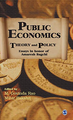 Stock image for Public Economics: Theory and Policy: Essays in Honor of Amaresh Bagchi for sale by dsmbooks