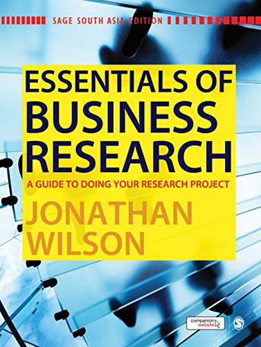 Imagen de archivo de Essentials Of Business Research a la venta por dsmbooks