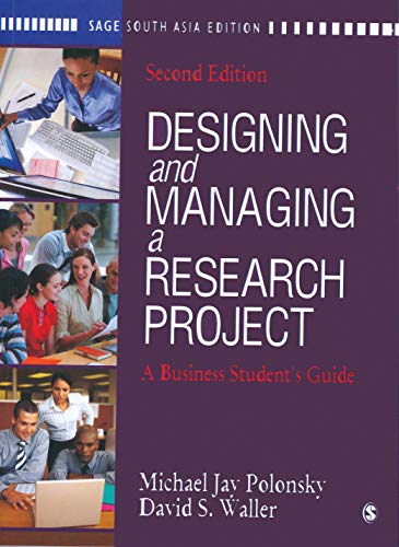 Stock image for Designing and Managing a Research Projects for sale by Majestic Books