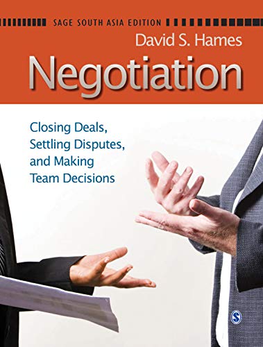 Stock image for Negotiation Closing Deals Settling Disputes and Making Team Decisions for sale by Books in my Basket