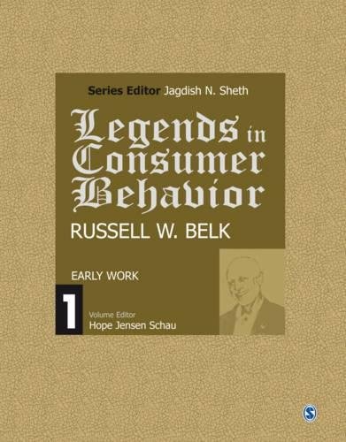 Stock image for Sheth, J: Legends in Consumer Behavior: Russell W. Belk for sale by Buchpark