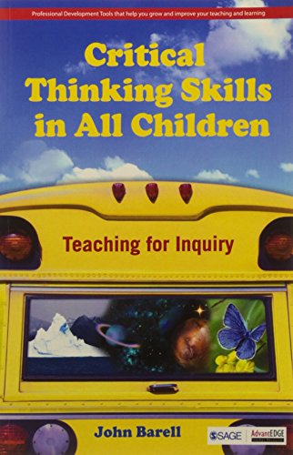 Stock image for Critical Thinking Skills in all Children for sale by Majestic Books