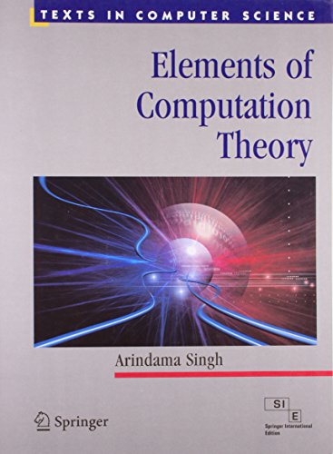 Beispielbild fr Elements Of Computation Theory zum Verkauf von Books in my Basket