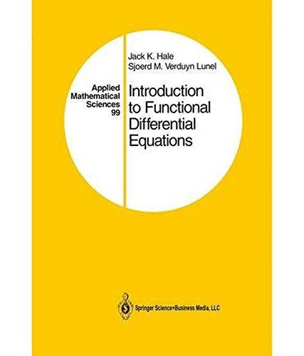Beispielbild fr Introduction To Functional Differential Equations zum Verkauf von Books in my Basket