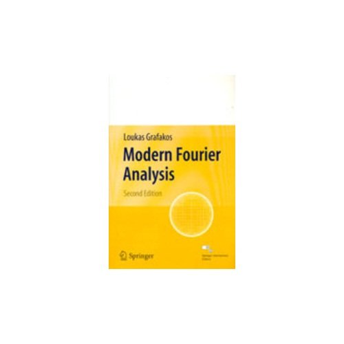 Stock image for Modern Fourier Analysis, 2Nd Edn for sale by Books in my Basket