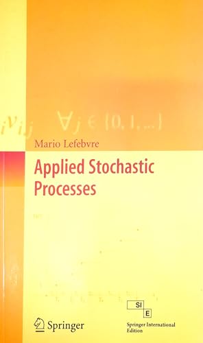 Imagen de archivo de Applied Stochastic Processes a la venta por Books in my Basket