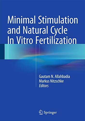 Beispielbild fr Minimal Stimulation and Natural Cycle In Vitro Fertilization zum Verkauf von Buchpark