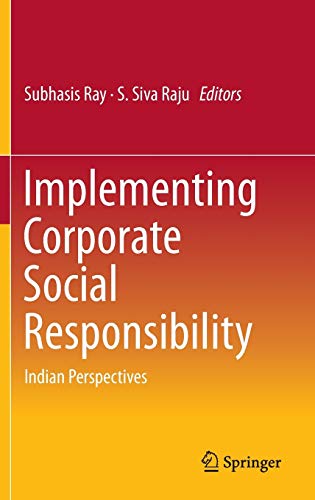 Beispielbild fr Implementing Corporate Social Responsibility Indian Perspectives zum Verkauf von Buchpark