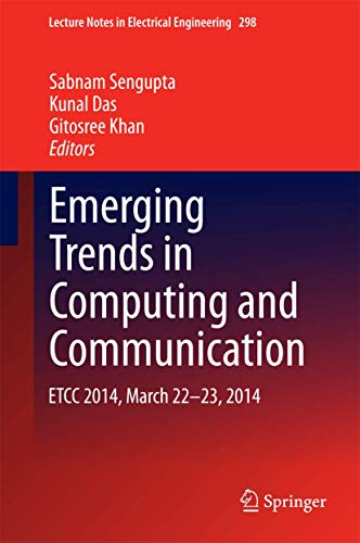 Beispielbild fr Emerging Trends in Computing and Communication zum Verkauf von Kennys Bookshop and Art Galleries Ltd.