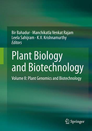 Stock image for Plant Biology and Biotechnology. Volume II: Plant Genomics and Biotechnology. for sale by Gast & Hoyer GmbH