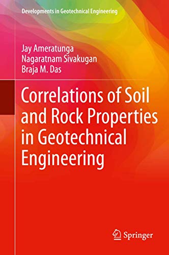Imagen de archivo de Correlations of Soil and Rock Properties in Geotechnical Engineering (Developments in Geotechnical Engineering) a la venta por GF Books, Inc.