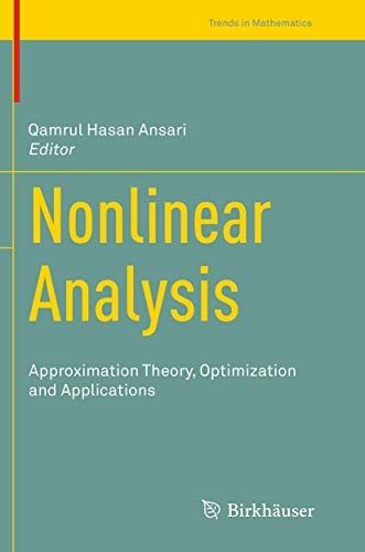 9788132235309: Nonlinear Analysis: Approximation Theory, Optimization and Applications