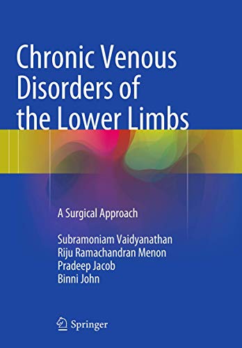 9788132235583: Chronic Venous Disorders of the Lower Limbs: A Surgical Approach