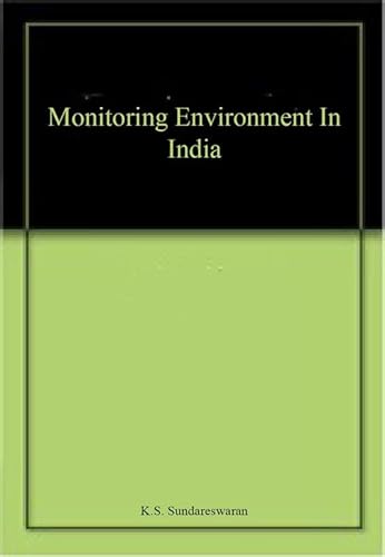 Imagen de archivo de Monitoring Enviroment In India a la venta por Books Puddle