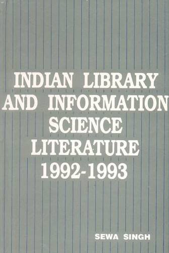 Stock image for Indian Library and Information Science Literature, 1992-93 for sale by Books Puddle