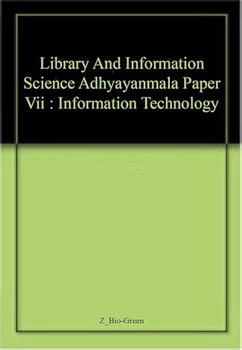 Stock image for Information Technology, Paper-VII for sale by Books Puddle