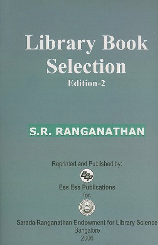 9788170004646: Library Book Selection: (edition 2)