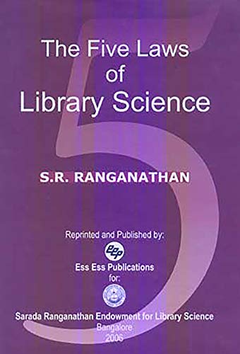 9788170004998: The Five Laws of Library Science