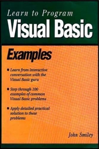 9788170082408: Learn to Program Visual Basic Examples