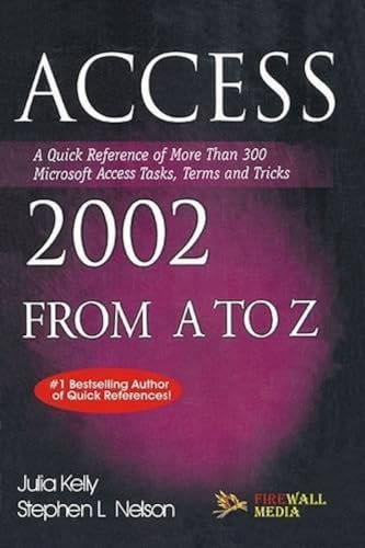 Stock image for Access 2002 from A to Z for sale by Books in my Basket