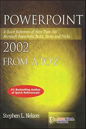 Imagen de archivo de PowerPoint 2002 from A to Z a la venta por Books in my Basket