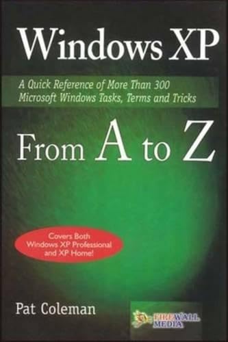 9788170083276: Windows XP from A to Z