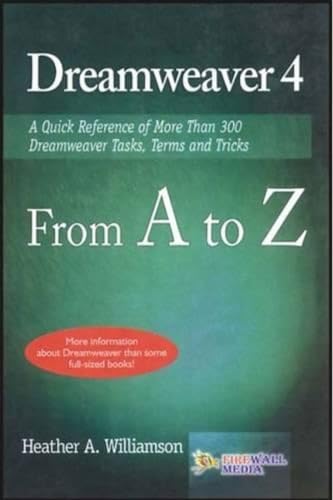 Stock image for Dreamweaver 4 from A to Z for sale by Books Puddle