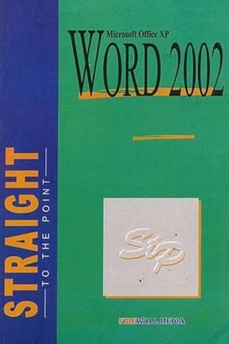 Imagen de archivo de Straight to the Point - Word 2002 a la venta por Books Puddle