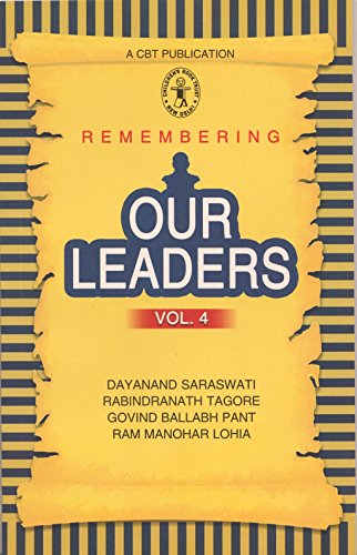 Stock image for Remembering Our Leaders Volume-4 for sale by Books Puddle