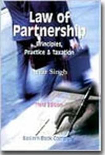 Law of Partnership (principles, Practice and Taxation): with Supplement 2003 (9788170127130) by Singh, Avtar