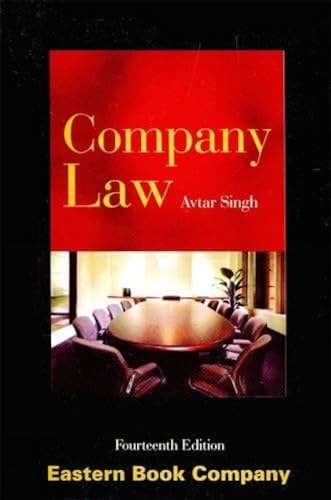 Company Law (9788170127888) by Avtar Singh