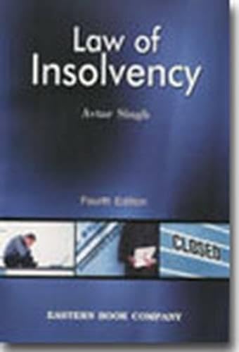 Law of Insolvency (9788170128137) by Singh, Avtar