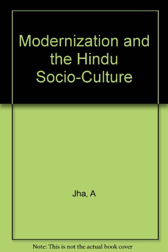 Stock image for Modernization And The Hindu Socio Culture for sale by Books in my Basket