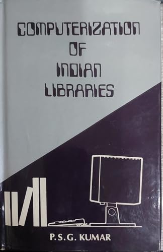 Beispielbild fr Computerization of Indian Libraries zum Verkauf von GF Books, Inc.