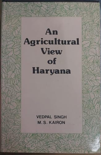 Beispielbild fr An Agricultural View of Haryana zum Verkauf von GF Books, Inc.