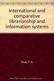 International and Comparative Librarianship and Information Systems, 2 Vols