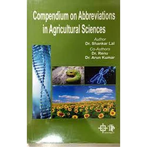 Stock image for Compendium on Abbreviations in Agricultural Sciences for sale by Books Puddle