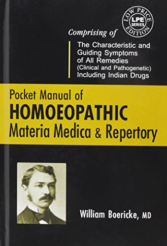 Stock image for Pocket Manual of Homeopathic Materia Medica and Repertory and a Chapter on Rare and Uncommon Remedies for sale by SecondSale