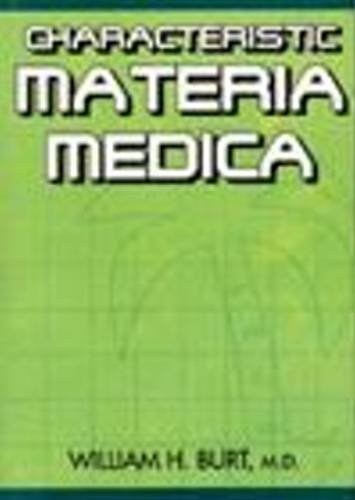 Imagen de archivo de Characteristic Materia Medica a la venta por Burke's Books