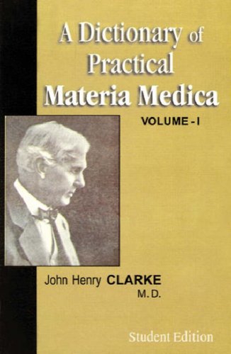 9788170210139: A Dictionary of Practical Materia Medical: v. 1
