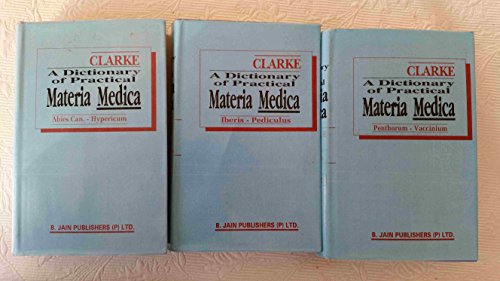 Beispielbild fr Dictionary of Practical Materia Medica: Vol I, Vol II & Vol III zum Verkauf von AwesomeBooks