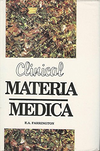 Beispielbild fr Clinical Materia Medica zum Verkauf von GridFreed