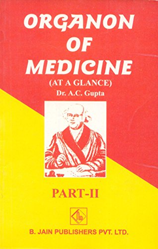 Stock image for Organon of Medicine at a Glance: Pt. 2 for sale by Kennys Bookstore