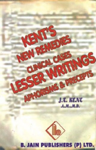 9788170210702: New Remedies Clinical Cases Lesser Writings Aphorisms and Precepts