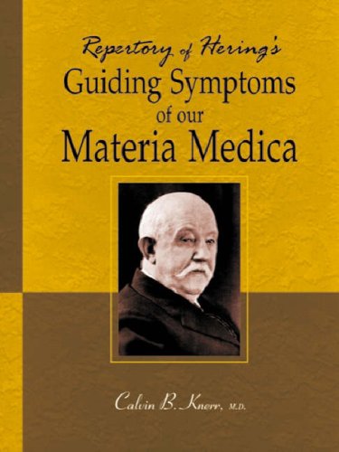 9788170212416: Repertory of Hering's Guiding Symptoms