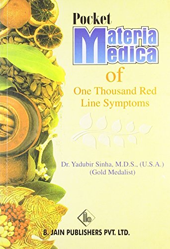 9788170213833: Pocket Materia Medica of 1000 Redline Symptoms