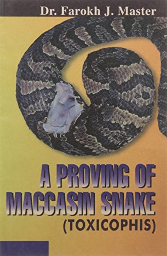 Stock image for A Proving of Moccasin Snake Toxicophis for sale by Books Puddle