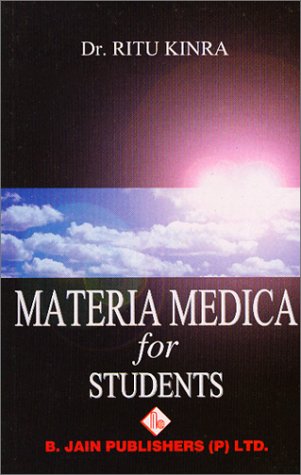 9788170219255: Materia Medica for 1st Year