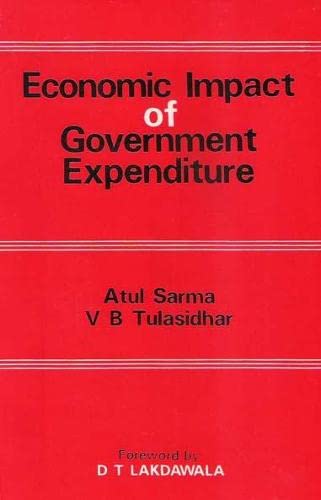 9788170221470: Economic Impact of Government Expenditure: An Analysis in Input-Output Framework